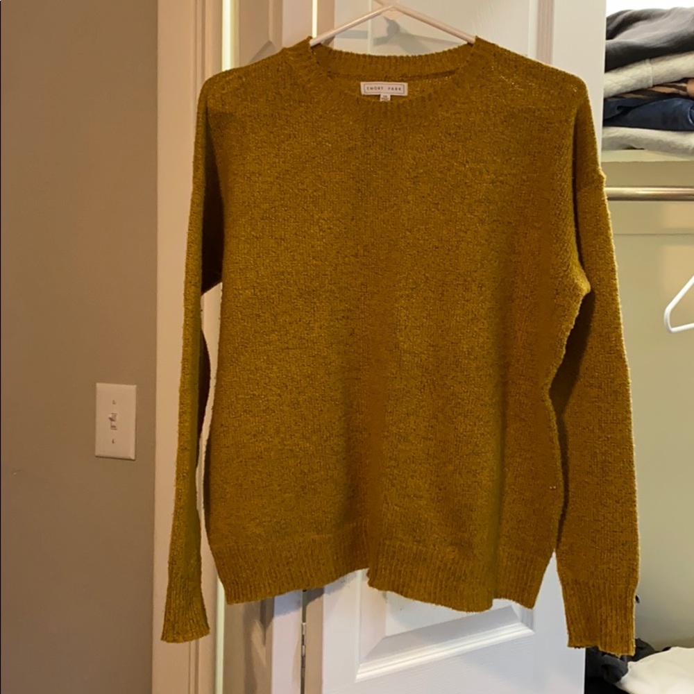 Emory Park mustard sweater